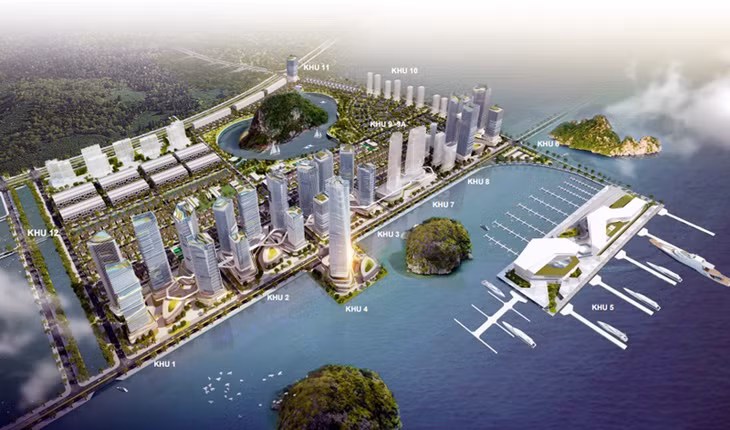 Khu đô thị Ao Tiên, xã Hạ Long, huyện Vân Đồn.