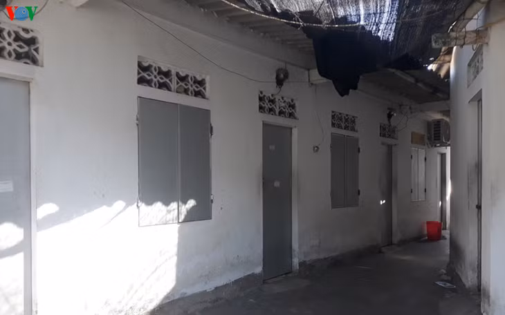  Khu nhà trọ nơi xảy ra án mạng