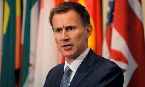 Ngoại trưởng Anh Jeremy Hunt. Ảnh: Reuters.