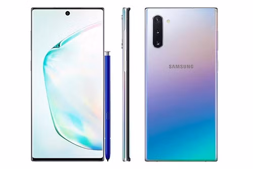 Ảnh dựng Galaxy Note10.