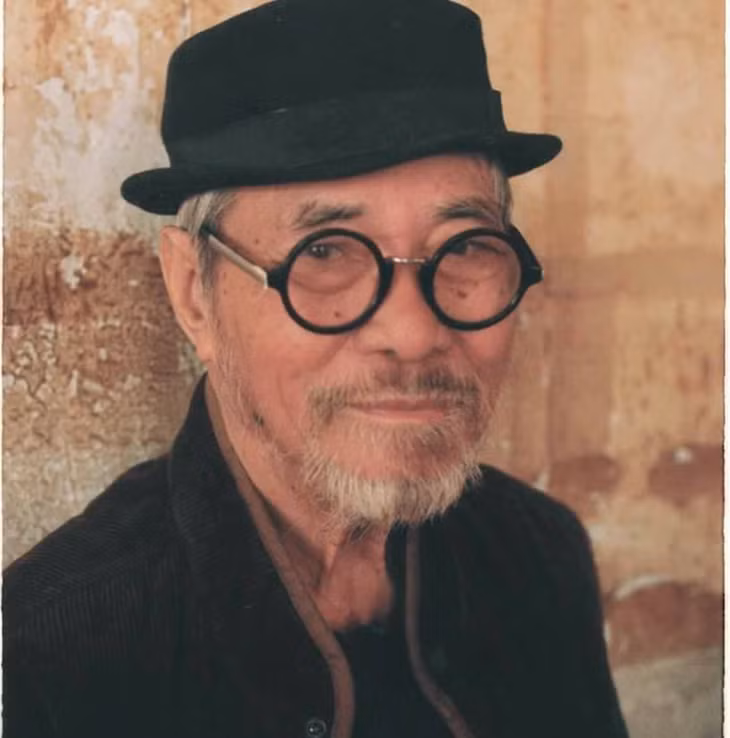 Chân dung nhà thơ Phan Vũ. Ảnh: Du Nguyên/ Dân Trí