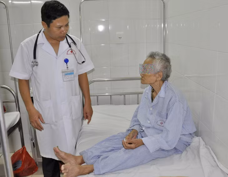 Bệnh nhân đái tháo đường điều trị tại Bệnh viện Đa khoa tỉnh.
