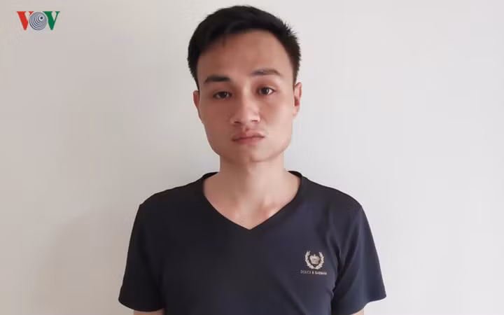  Đối tượng Mai Văn Giang tại cơ quan điều tra.
