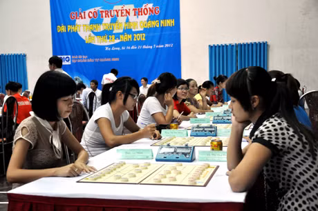 Giải cờ truyền thống Đài PT-TH Quảng Ninh lần thứ 28 đã thu hút được nhiều cờ thủ trẻ tham gia tranh tài.