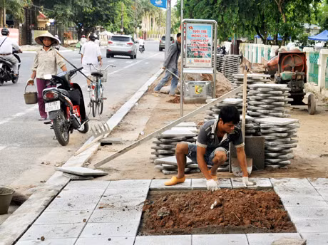 Dự án chỉnh trang đô thị khu vực đường Hữu Nghị (phường Hoà Lạc).