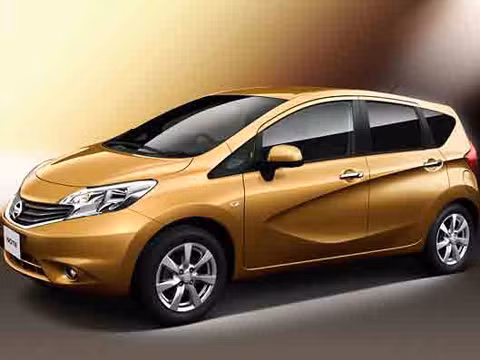 Mẫu Nissan Note mới được bán tại thị trường Nhật Bản.