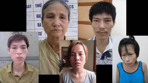 Các đối tượng trong gia đình “ma túy” bị bắt giữ