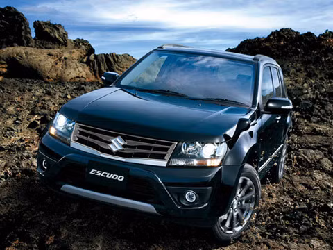 Mẫu Grand Vitara 2013 sẽ được chia sẻ thiết kế với chiếc xe Escudo tại Nhật Bản.