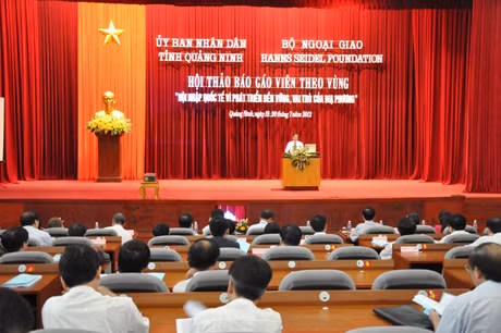 Quang cảnh hội thảo.