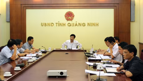 Quang cảnh buổi làm việc.