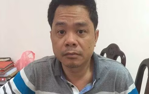 Dũng "mượt" ngày mới bị bắt. Ảnh: Cơ quan điều tra cung cấp.