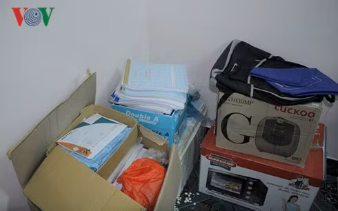 Tang vật vụ án được cơ quan chức năng thu giữ