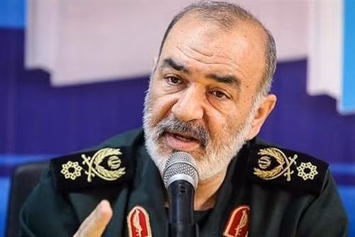 Tướng Hossein Salami, tư lệnh Vệ binh Cách mạng Iran. Ảnh: AFP.