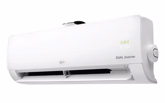 Dòng điều hòa LG Dual Cool Inverter 2018 có khả năng tiết kiệm điện và thanh lọc không khí.