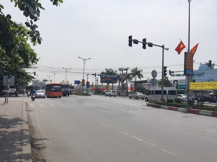 Ngã 4 Bệnh viện Việt Nam -Thụy Điển đã thông thoáng đảm bảo ATGT 