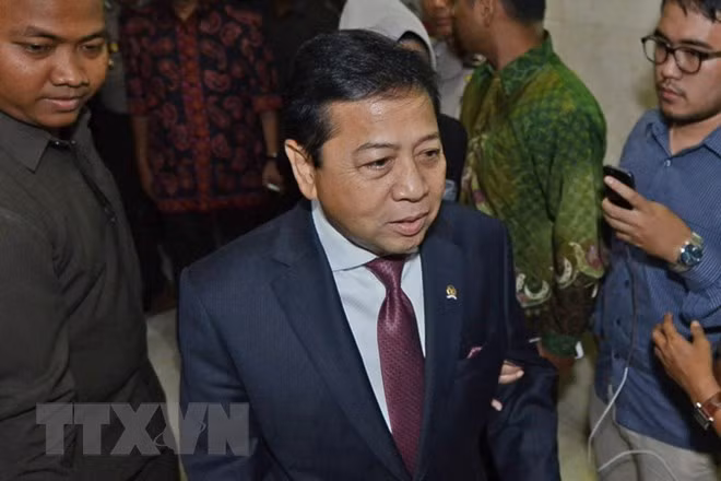 Cựu Chủ tịch Hạ viện nước này Setya Novanto. (Nguồn:AFP/TTXVN)