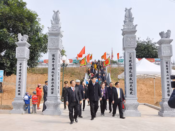 Thái Miếu đã được đầu tư xây dựng lại sau quá trình nghiên cứu, khai quật khảo cổ học.