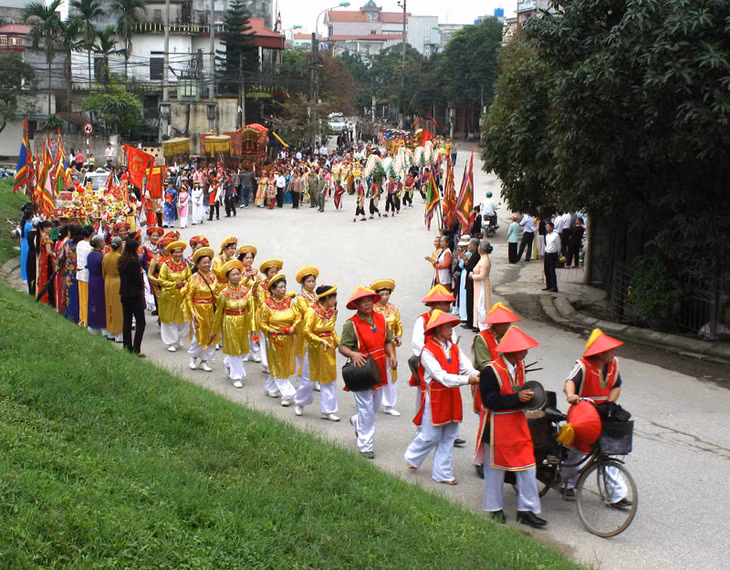 lễ hội dân gian phố hiến (ảnh Bằng Cao)