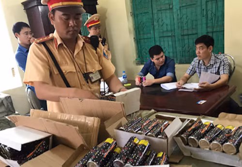 Tang vật bị niêm phong để phục vụ điều tra. Ảnh: CA.
