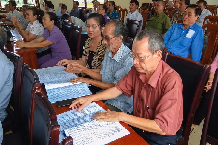 Thành viên các ban Thanh tra nhân dân TP Hạ Long tham gia tập huấn nghiệp vụ.