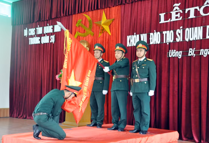 Phần tuyên thệ của học viên hoàn thành khóa học.