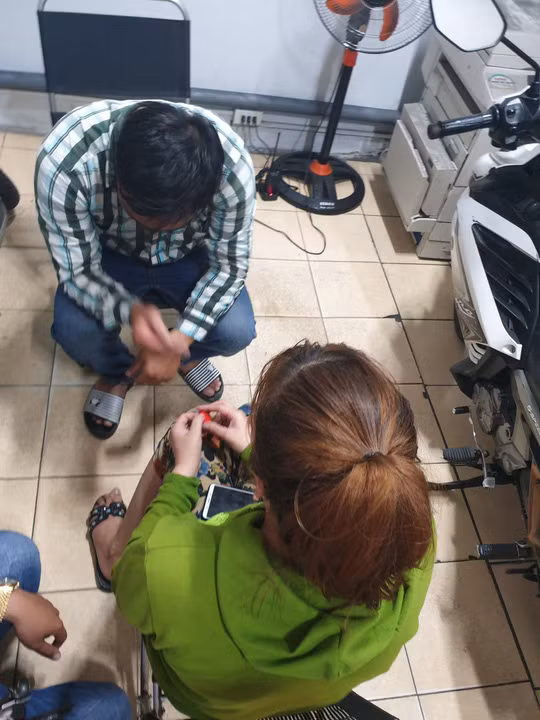 Đối tượng khai mình thương vợ con khổ cực nên mới đi cướp