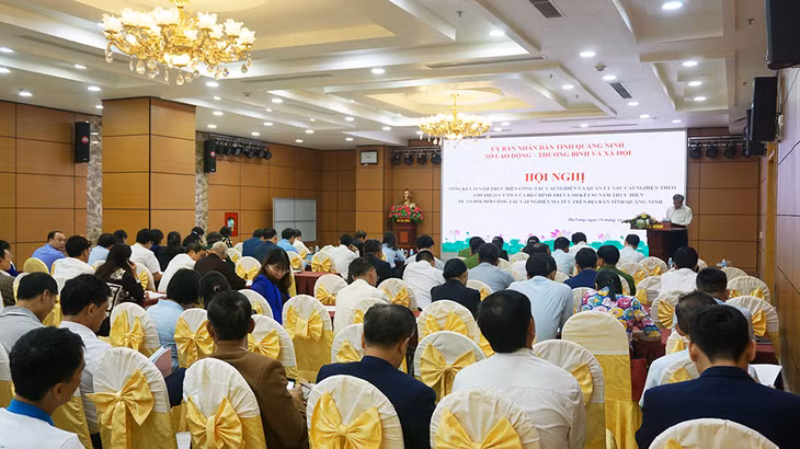 Quang cảnh lễ tổng kết.