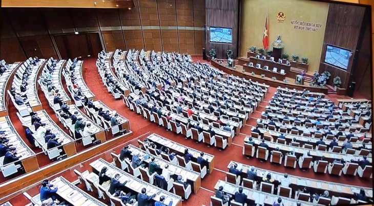 Kỳ họp thứ 6, Quốc hội khóa XIV. Ảnh: H.V