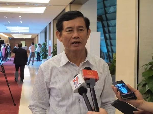 Đại biểu Nguyễn Ngọc Phương, Đoàn Quốc hội Quảng Bình. (Ảnh: Đức Duy/Vietnam+)