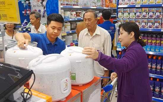 Các mặt hàng điện gia dụng của Việt Nam cũng có nhiều chỗ đứng trên thị trường.