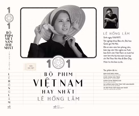 Hình ảnh bìa cuốn sách “101 bộ phim Việt Nam hay nhất”