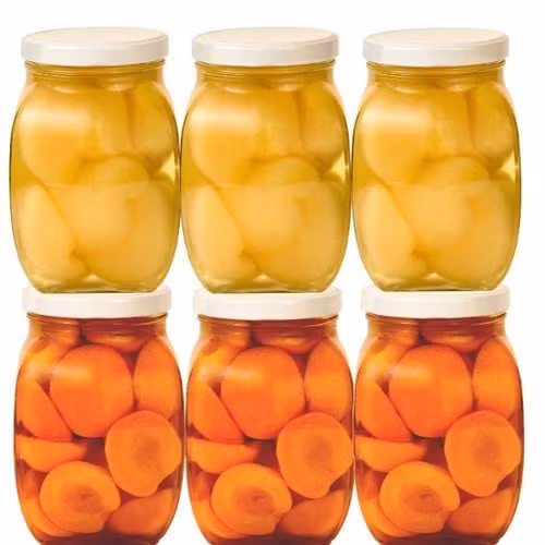 Trái cây đóng hộp chứa nhiều đường fructoza