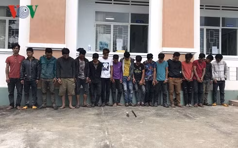 Nhóm thanh niên liên quan tới vụ án làm 2 người thương vong.