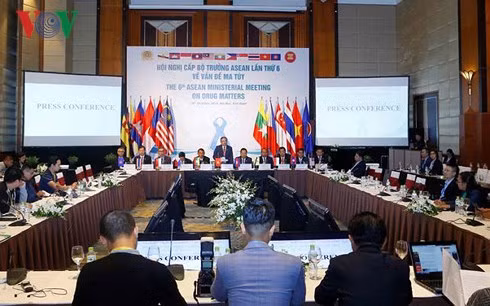Họp báo thông báo kết quả Hội nghị Bộ trưởng ASEAN về vấn đề ma túy lần thứ 6.