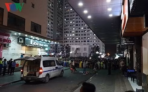 Hiện trường xảy ra vụ việc.