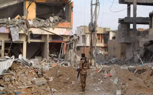 Thành phố Ramadi vẫn chưa thực sự yên bình. (Ảnh: AFP)