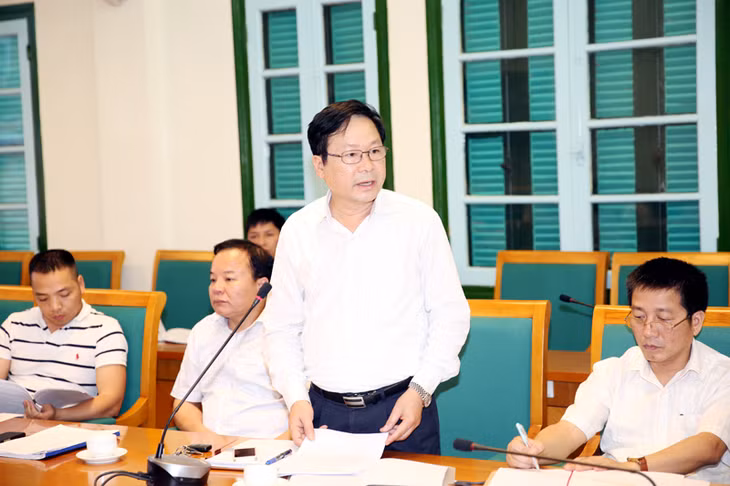 Ông Bùi Quang Đạo, Tổng giám đốc Cảng Cái Lân đề xuất một số khó khăn, vướng mắc cảng đang gặp phải.