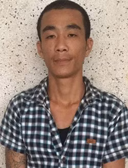Nghi can Bắc tại cơ quan điều tra. Ảnh: C.A