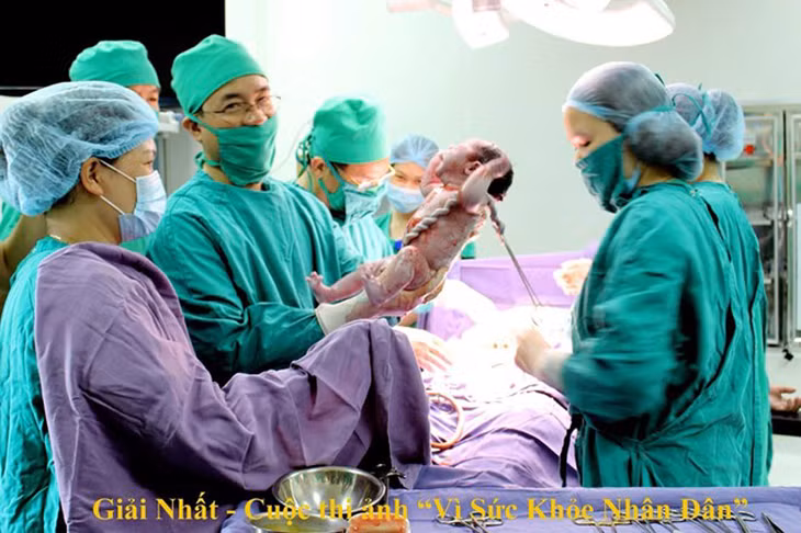 Tác phẩm đoạt giải nhất cuộc thi ảnh Vì sức khỏe nhân dân. (Nguồn: Ban Tổ chức cuộc thi)