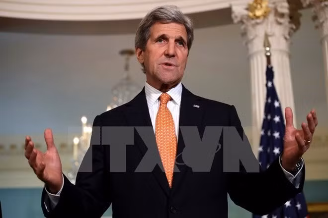 Ngoại trưởng Mỹ John Kerry. (Ảnh: AFP/TTXVN)