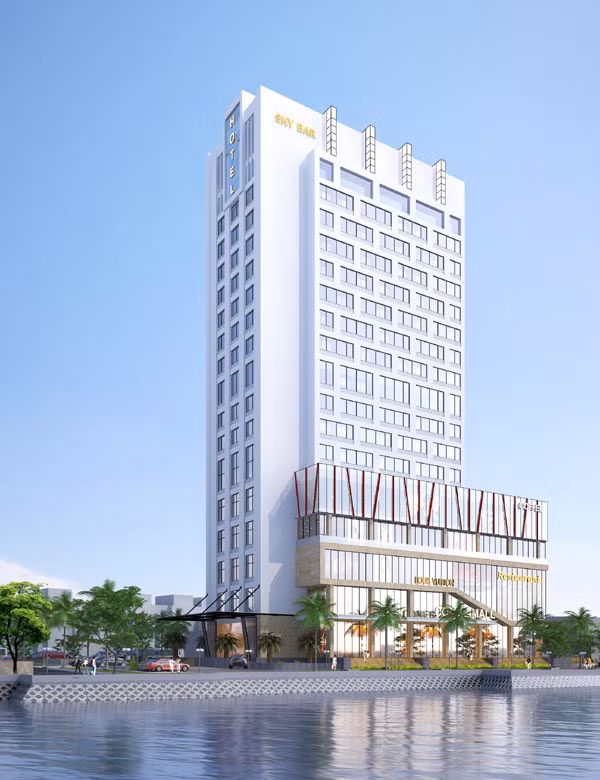 Trung tâm Dịch vụ thương mại văn hóa thể thao thành phố do Công ty TNHH Đức Phú đầu tư có tổng mức đầu tư trên 300 tỷ đồng, được coi là “nóc nhà” của thành phố với điểm nhấn là toà nhà trung tâm 18 tầng.