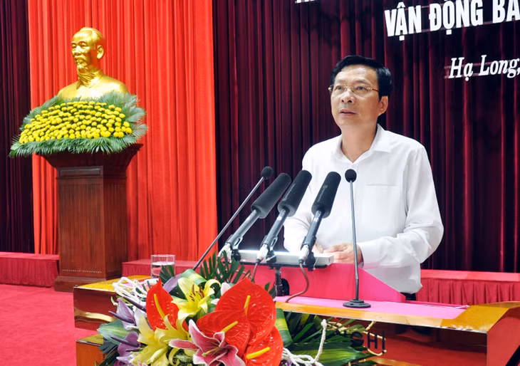 Đồng chí Nguyễn Văn Đọc, Bí thư Tỉnh ủy, Chủ tịch HĐND tỉnh, Trưởng BCĐ bầu cử, Chủ tịch Ủy ban Bầu cử tỉnh phát biểu kết luận hội nghị.