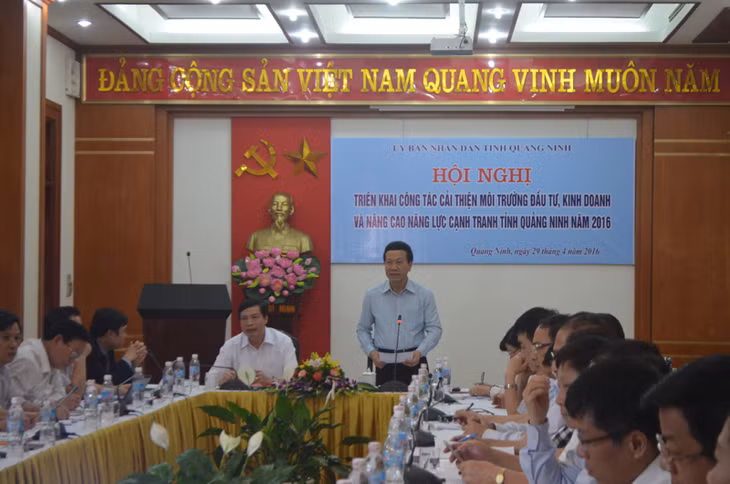 Đồng chí Nguyễn Văn Thành, Phó Chủ tịch UBND tỉnh kết luận hội nghị.