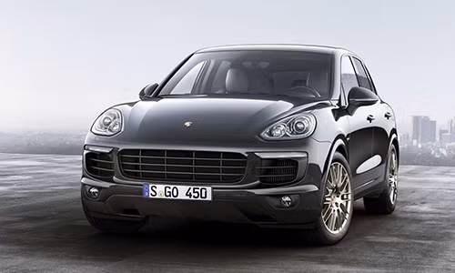 Porsche Cayenne S Platinum Edition.
