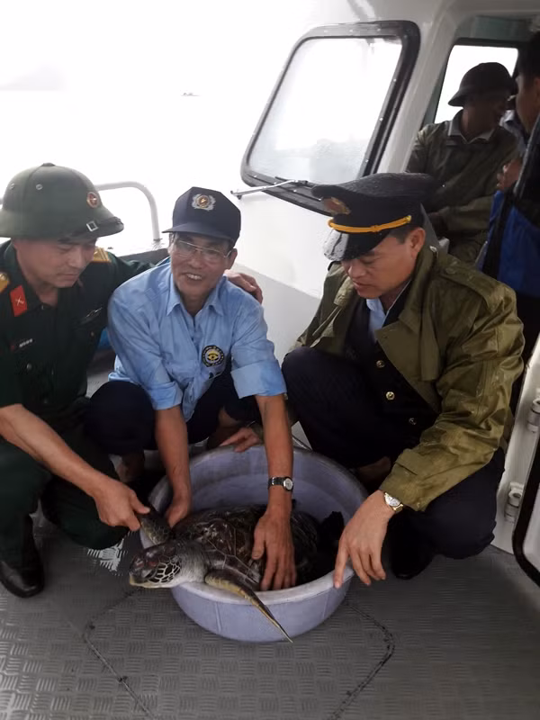 Quang cảnh buổi làm việc.