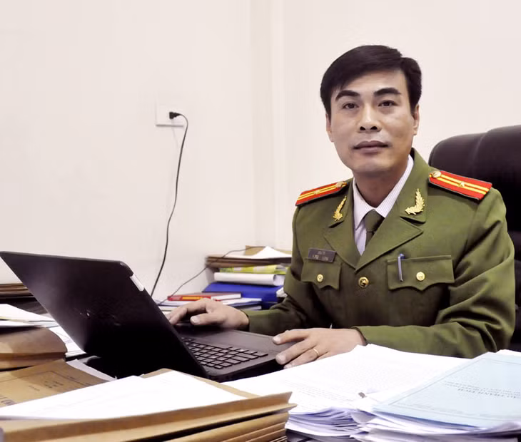 Thiếu tá Mạc Văn Tú, Trưởng Công an phường Quang Hanh (TP Cẩm Phả).