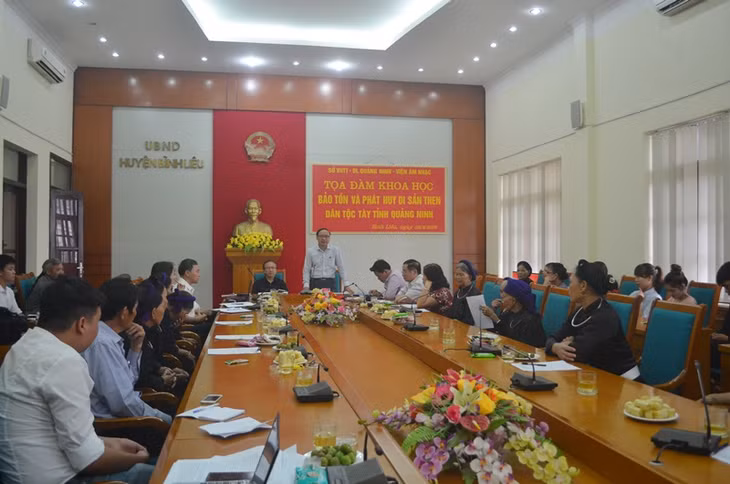 Tọa đàm khoa học “Bảo tồn và phát huy di sản Then dân tộc Tày tỉnh Quảng Ninh” tổ chức tại Bình Liêu.
