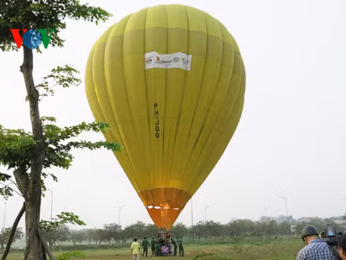 Khinh khí cầu tại Festival Huế 2016.