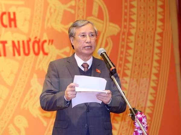 Ông Trần Quốc Vượng, Chủ nhiệm Ủy ban Kiểm tra Trung ương. (Ảnh: An Đăng/TTXVN)
