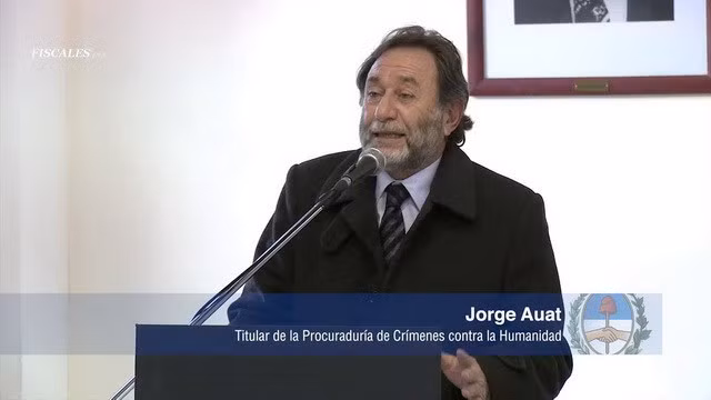 Thẩm phán Argentina Jorge Auat. (Nguồn: youtube.com)